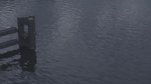 a quiet river through Berlin.