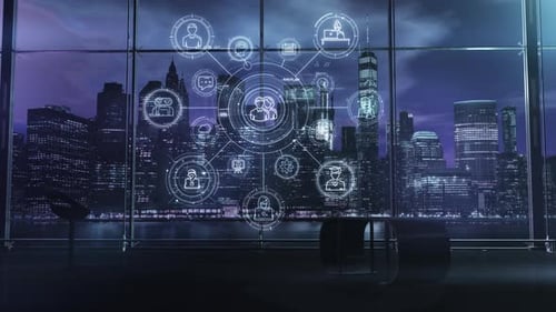 Infographics About a Business Team and Teamwork