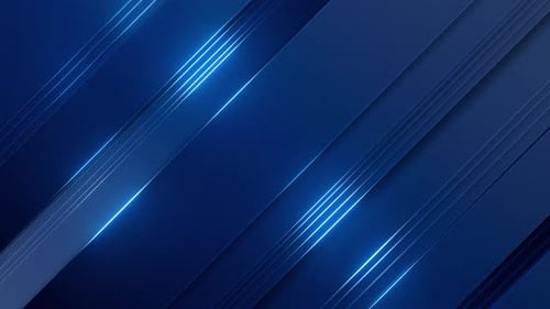 Dynamic Blue Corporate Lines Background Animation