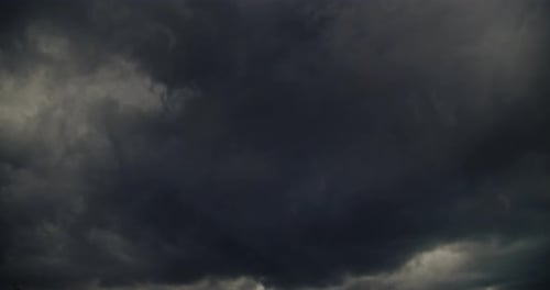 Abenddämmerung, Wolken, Zeitraffer