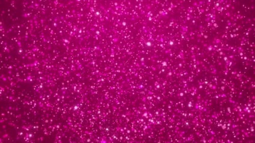 Glitter Particle Falling Background. Glowing Particle Falling And Flickering, Magic Shining Particle