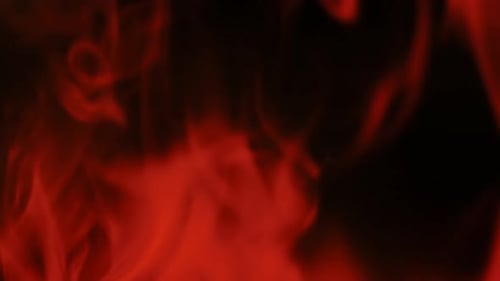 Abstract Red Flame Effect Loop Background