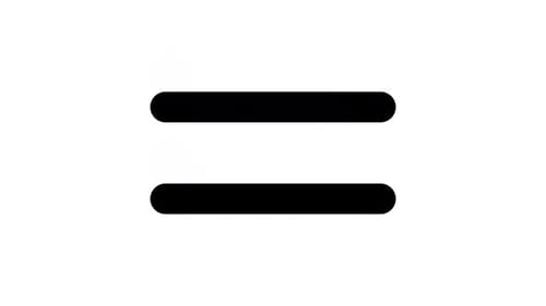 Animated Equal Sign Reveal Transition