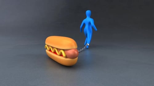 Burden symbol - 3D Animation