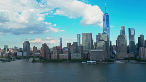 New York United States New York City Skyline in Midtown Manhattan USA NYC NY Manhattan American Big