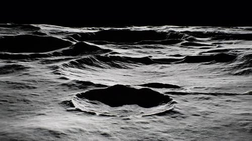 Moon's Surface Reveals Dramatic Shifting Shadows On Craters