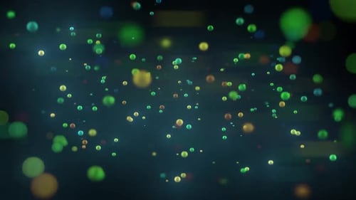 Animationslichter mit abstrakten Farben