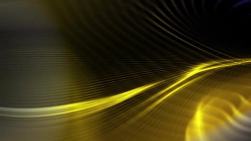 Golden dots with black background animation clip