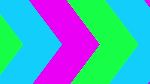 Surreal Retro Neon Lines Wave: Psychedelischer pulsierender Chaos-Loop aus den 80er-90er Jahren für Intros und Gaming