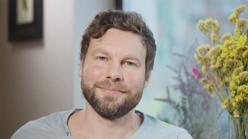 Portrait of a Middleaged Man with a Beard