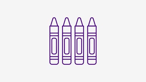 Animated Crayons lcon