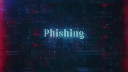 Phishing Word Related To Errors And Hacking Incidents In The Context Of Cybersecurity And Technology
