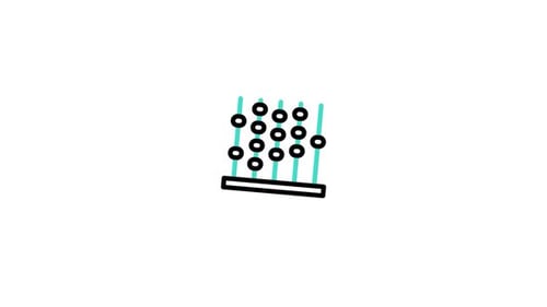 Animiertes Abacus-Symbol