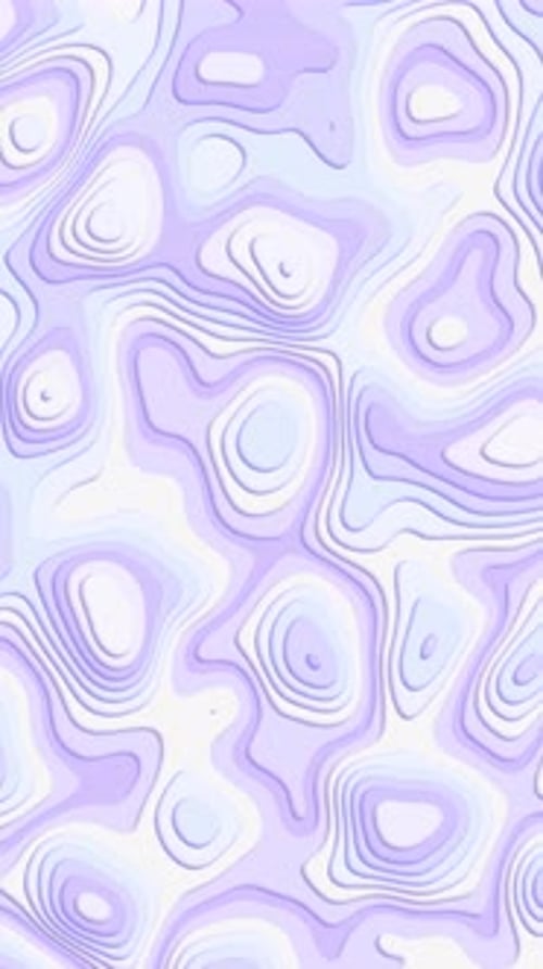 Abstract Flowing Contour Lines Pattern Background Loop