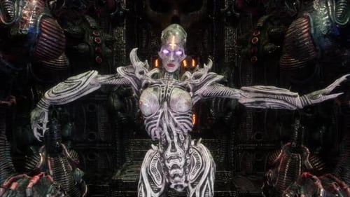 Biomechanical Girl VJ Loop