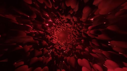 Red Hearts Flow Loop