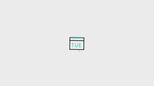 Tuesday Animated Icon