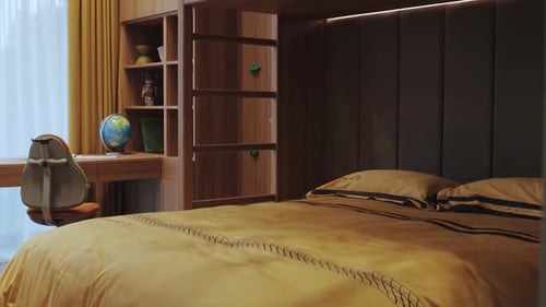 Modern Child's Bedroom with Bunk Bed