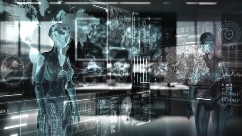 L'intelligence artificielle gère les opérations commerciales mondiales et l'analyse des données