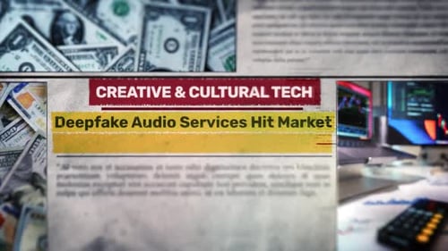Deepfake Audio Services Hit Market