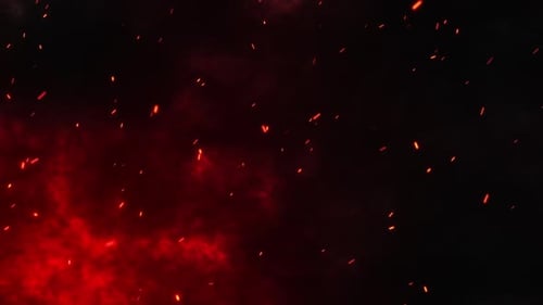 Hintergrund von Asche und Feuer