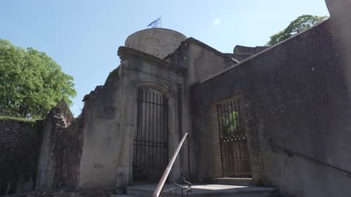 Medieval Sierck castle in Sierck-les-Bains France landmark France landmark