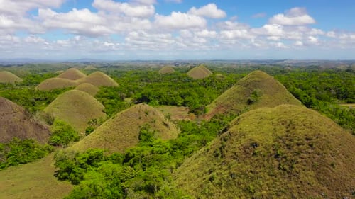 Chocolate Hills/Bohol, Philippines