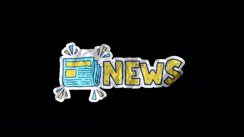 Animated Sketchy News Headline Graphic