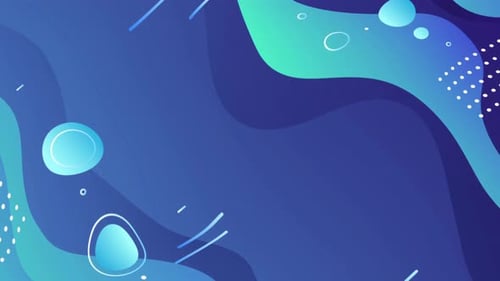 Fluid Abstract Liquid Shapes Gradient Background