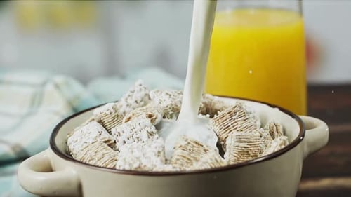 Pouring Milk