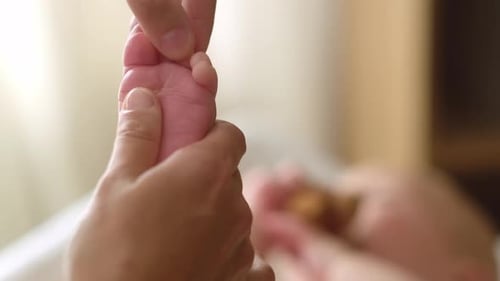 Gentle Foot Massage for Baby at Home
