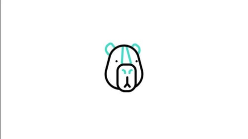 Animiertes Capybara-Symbol