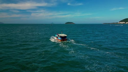 Fishermen Come Out of the Boat Bay