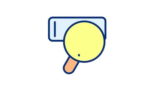 Animated Organic Seek RGB Color Icon