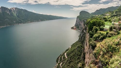 Lake Garda in Summer Timelapse