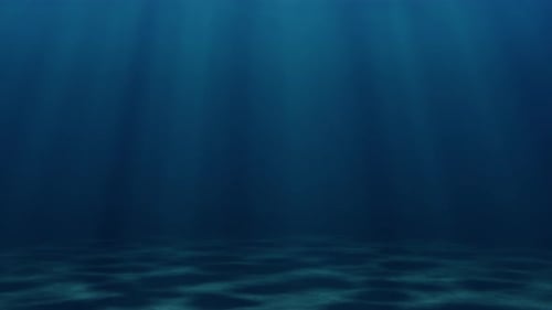 Underwater Sun Rays Animation