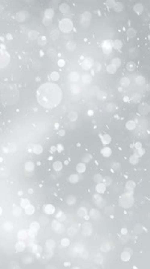 Fond de neige élégant de Noël 18 - Vidéo verticale