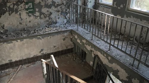 View of Grange Empty Staircase