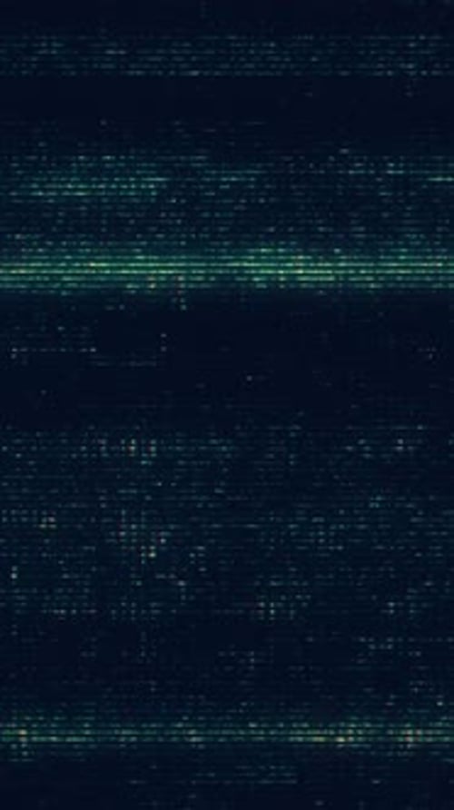 Vertical Glitch Static TV Noise Overlay