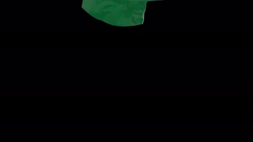 Flag Alpha Channel Banner KSA