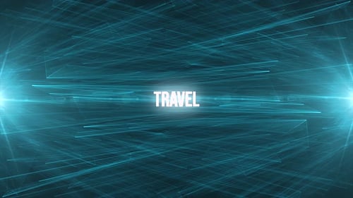 Travel - Motion Lines Background