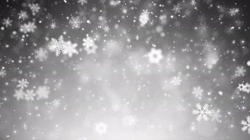 Weißer Winter Weihnachten Hintergrund Fallende Schneeflocken Und Sterne