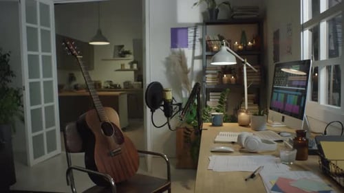 Cozy Home Recording Studio