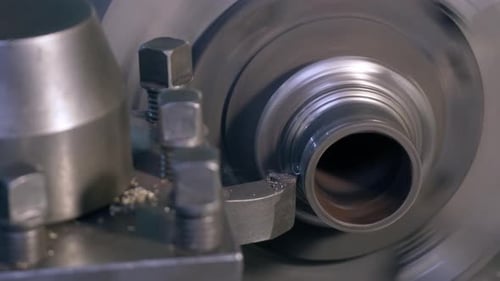 Lathe Milling Plant Metal Billet Cutting Machine with Shavings