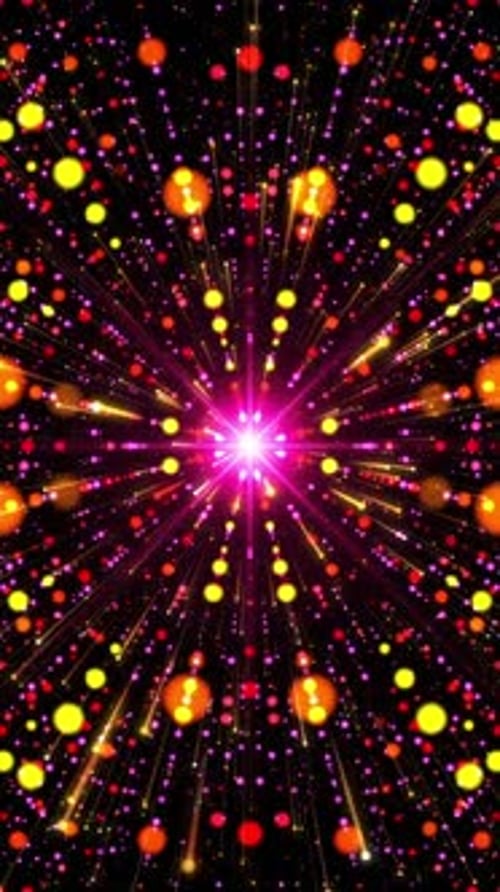 Abstrakter bunter Lichtpartikel-Hintergrund Loop V2