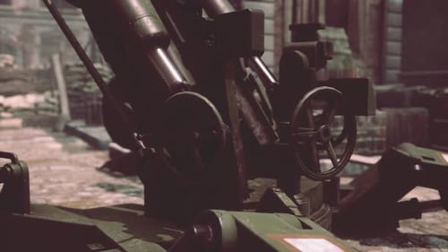 Cannon Gun in the City