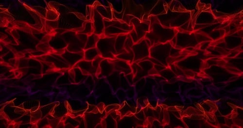 Red Fractal Field