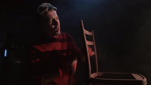 Man Sands Chair Frame in Dark Workshop