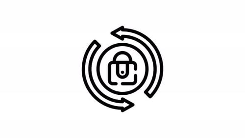 Animation Refresh Lock Icon