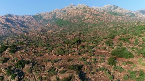 Scenic Rocky Landscape, Mountain Views